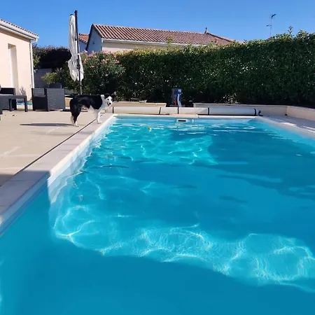 Jolies Chambres Avec Acces Piscine Et Netflix Roullet